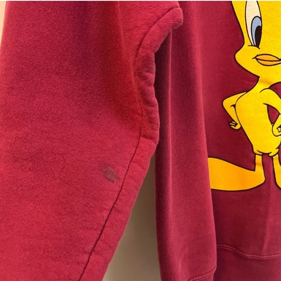 Vintage NWOT WB 1997 Tweety Crewneck Sz S - Picture 4 of 4